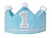 Refreshing Day Boy Birthday Crown. Made of Felt. Prince Crown. Handcrafted in The USA. Prince Crown. Boy Prince Party Supplies.Baby Boy First Birthday Crown Number 1. Prince Cake Smash Photo Prop.