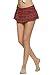 Avidlove Women Schoolgirl Skirt Cosplay Sleepwear Plaid Mini Pleated Dress Red (FBA) S