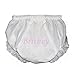 Baby Diaper Covers Embroider Blank Bloomers- White - 6 Months