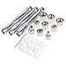 Dermabrasion Tips Replacements, Dermabrasion Machine Blackhead Tips Skin Peeling Exfoliation Wrinkle Removal Replacement Beauty Tool with Dermabrasion Filter