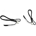 V TELESKY 5PCS Air Conditioning Temperature Sensor 5K 10K 15K 20K 25K 50K 100K Conditioner Tube Sensor Rubber Head Copper Head (15K rubber head)