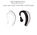 [Upgrade Version] Bluetooth Headset, Wireless Earpiece V4.1 with Mute Switch, Hands Free Lightweight Noise Reduction Headset with Mic for Cell Phone-Headset+Case