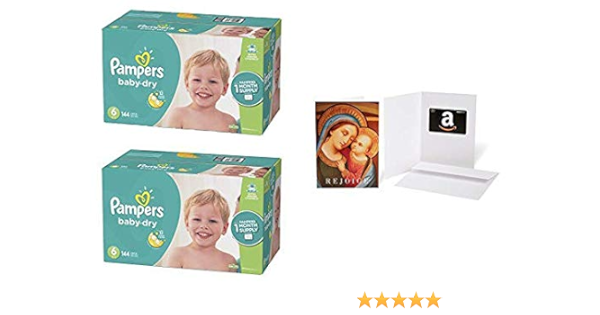 amazon pampers size 6