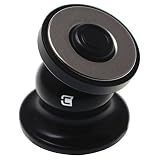 Caseco Core 360 Magnetic Car Mount Phone Holder for iPhone 7/6S Plus 5S/SE Samsung Galaxy/Note Devices - Single (Black)