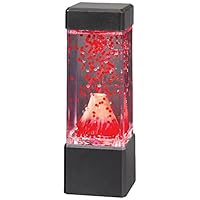 Warm Fuzzy Toys Miniature Erupting Molten Lava Volcano Water Tower Display Desk Accessory