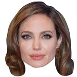 Angelina Jolie Celebrity Mask, Cardboard Face and Fancy Dress Mask