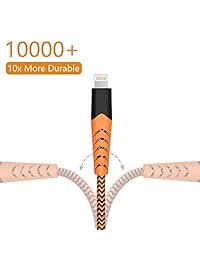 Paquete de 4 cables para cargador de teléfono.