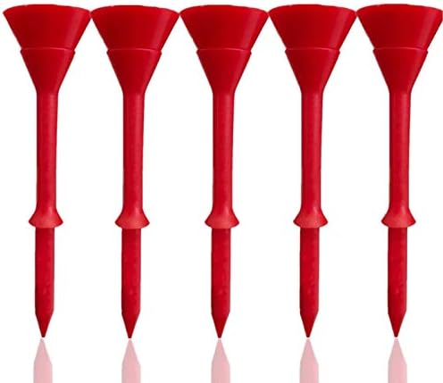 FINGER TEN Golf Tees 3 1/4 Inch Unbreakable Plastic Cup Tee Bulk Value 12/24/60 Pack, Pro Upgrade Step Up Long 83mm Colored Set FINGER TEN Golf Tees 3 1/4 Inch Unbreakable Plastic Cup Tee Bulk Value 12/24/60 Pack, Pro Upgrade Step Up Long 83mm Colored Set