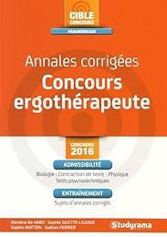Concours ergothérapeute