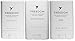 Travel 3pk (Amber, Peach, Unscented) Natural Deodorant Aluminum Free (that REALLY works!) Stay Fresh All Day: For Women & Men: Organic/Healthy/Safe/Non-Toxic: Phthalate/Paraben/Gluten & Cruelty Free