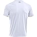 Under Armour Men's Tech Short Sleeve T-Shirt, White /Black, Medium