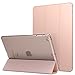 MoKo Case Fit iPad Air - Slim Lightweight Smart Shell Stand Cover with Translucent Frosted Back Protector Fit iPad Air 9.7