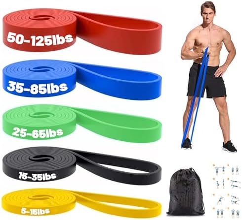 WSAKOUE Pull Up Bands, Resistance Bands, Pull Up Assistance Bands
