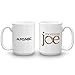 MSNBC Morning Joe Logo Ceramic Mug, White 15 oz - Official Mug As Seen On with Joe Scarborough, Mika Brzezinski and Willie Geist