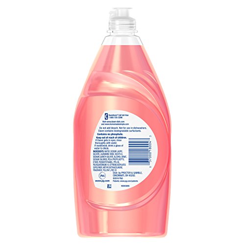 Dawn Dish Soap, Hand Renewal Dishwashing Liquid with Pomegranate Splash Scent, 28 oz
