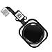 Johncase OEM Home Button Flex Ribbon Cable Assembly w/Rubber Gasket Replacement Part Compatible for iPhone 6s / 6s Plus (Black)