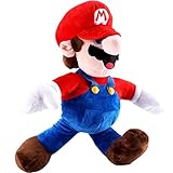 FAIRZOO Super Mario Plush, Mario Soft Stuffed Plush Toy Red - 16.5