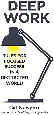 Deep Work: Rules for Focused Success in a Distracted World [By Cal Newport] - [Paperback] -Best sold book in-Job Hunting