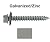 #14 x 2" Metal Roofing Screws: (250) Hex Head Sheet Metal Roof Screw.