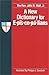 A New Dictionary for Episcopalians by 