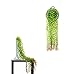 Artificial Eucalyptus Garland 6pcs Ivy Vines for Wall Hanging - Fake Willow Leaf Greenery Total 30 Branches - Plants Leaves for Party Décor Wedding Backdrop House Garden and Wall Decoration