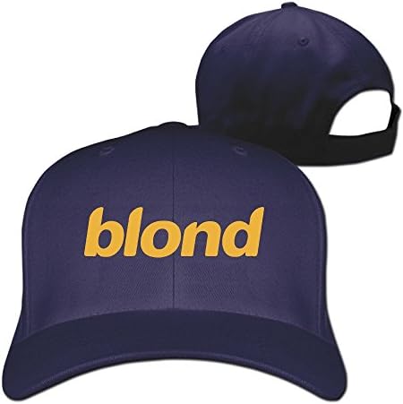 Unisex Sport Rapper Frank Ocean Album 2016 Blonde Snapback Peaked Hats&amp;Cap Navy