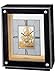 Seiko Mantel Clock Genuine Dark Ebony Veneer Wooden Case