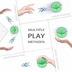 Flying Ball Toy Globe 360°Rotating Hand Controlled