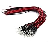 L1220WM 20pcs Pre Wired 2.0mm WARM White Led Lamp Light Set 12V ~ 18V for Train Layout NEW