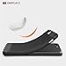 OnePlus 5 Case, TopACE Ultra Slim Thin Carbon Fiber Scratch Resistant Shock Absorption Soft TPU Protective Cover For OnePlus 5 (Black)
