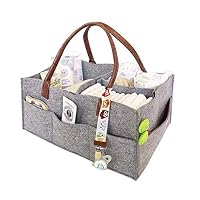 Ariestorm Foldable Felt Storage Bag Multi-Pocket Felt Handbag Organizer,Compartments