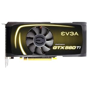 EVGA GeForce GTX 560 Ti FPB Graphics Card (1024 MB, GDDR5, PCI-E 2.0 16x, DVI-I x 2, Mini-HDMI, SLI-Capable) Click Here