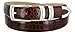 Harbor Men's Italian Genuine Calfskin Leather Designer Dress Belt