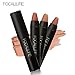 Lookatool Long-lasting Red Velvet Matte Color Pencil Lipstick Crayon Makeup Set