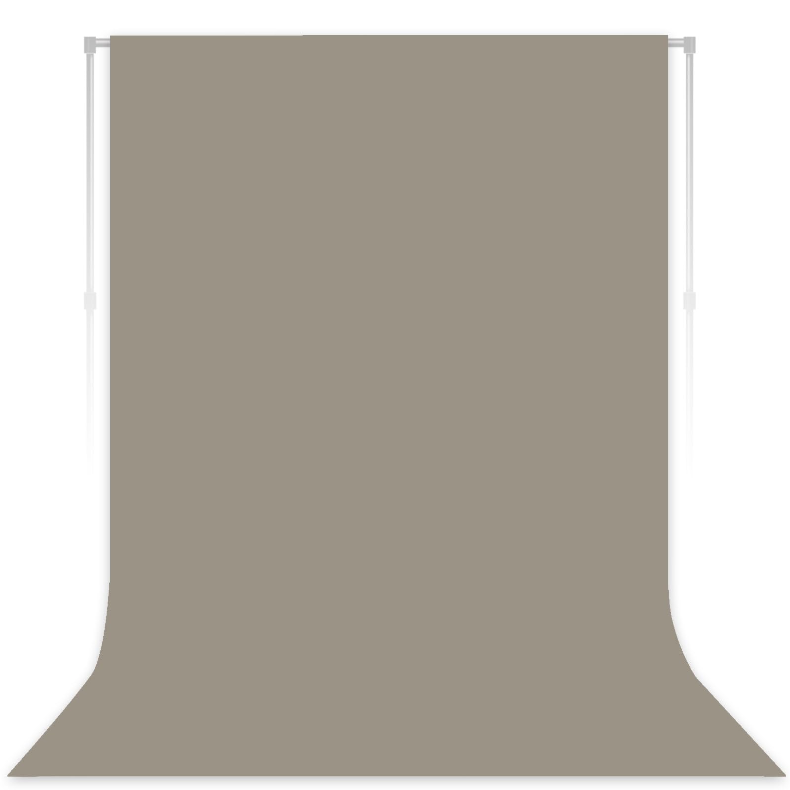 Photo 1 of Grey Backdrop for Photoshoot, Professional Photo Backdrop Background Curtain for Product Photography, Portraits, Wedding, Party, Live Streaming Video Recording 5X7 FT (Background Only)