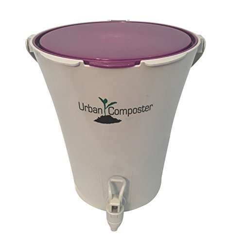 Exaco UCsmall-P Urban Composter, 2.1 Gal, Purple