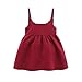 FEYG Baby Girl Dress, Children Casual Tank Dress, Kid/Toddler Sleeveless Mini Dress