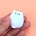 Morrivoe Cute Mochi Mini Squishy Toy Animal Squeeze Healing Fun Kids Kawaii Toy Stress Reliever Decor (H)