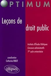 Leçons de droit public