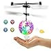 FANSIDI Flying Ball Toys, Crystal Flashing RC Toys - 2018 Newest Version Helicopter Ball Drone with Colorful LED Shinning Lights, Best Gifts Idea for Girls and Boys Remote Control Included