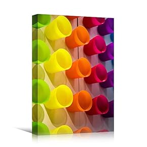 signwin Canvas Wall Art Gradient Cup Arrangement Abstract...