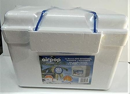 T-B Nevera Portátil poliestireno expandido (PSE) con 2 Asas – 25 litros: Amazon.es: Hogar