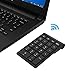 Rytaki 【Upgraded Version】 Bluetooth Numeric Keypad, Arkidyn Portable Wireless 22 Keys External Number Pad for Laptop, Tablet, Notebook, PC, Desktop and More