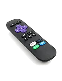 nettech IR reemplazado ajuste remoto para Roku 1, 2, 3, 4 HD LT XS XD roku Express W Canal Shortcut botones, no es compatible para cualquier roku Stick o roku tvick, Roku TV o roku Juego