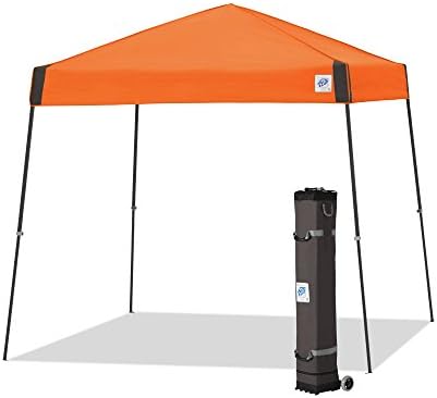 E-Z UP Vista 10x10 Pop Up Canopy Tent (Steel Orange)
