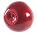 Lucky six Artificial Red Round Fuji Apple,Plastic Fruit -4pcs