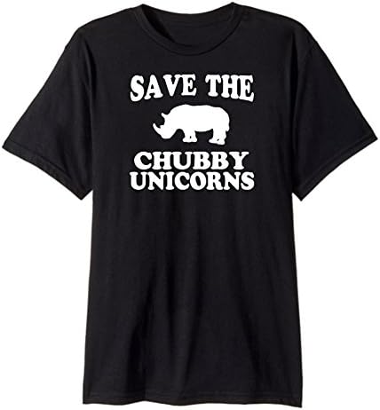 Save The Chubby Unicorn Premium Men's T-Shirt Cotton Tee