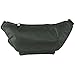 alpine swiss Men's Fanny Pack Travel Case Adjustable Belt Sport Pouch Waist Bag, Black, One Size