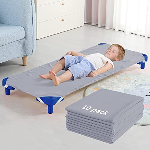 Standard Size Daycare/PreSchool Cot Sheet 10 Pack, 23" x 51", Children
