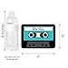 Big Dot of Happiness 80s Cassette Tape Party Essentials Decorations - 1980s Theme Party DIY Cut-Outs, Double-Sided Retro Design, 7x5 Inch Premium Cardstock Paper, 20-Piece Set